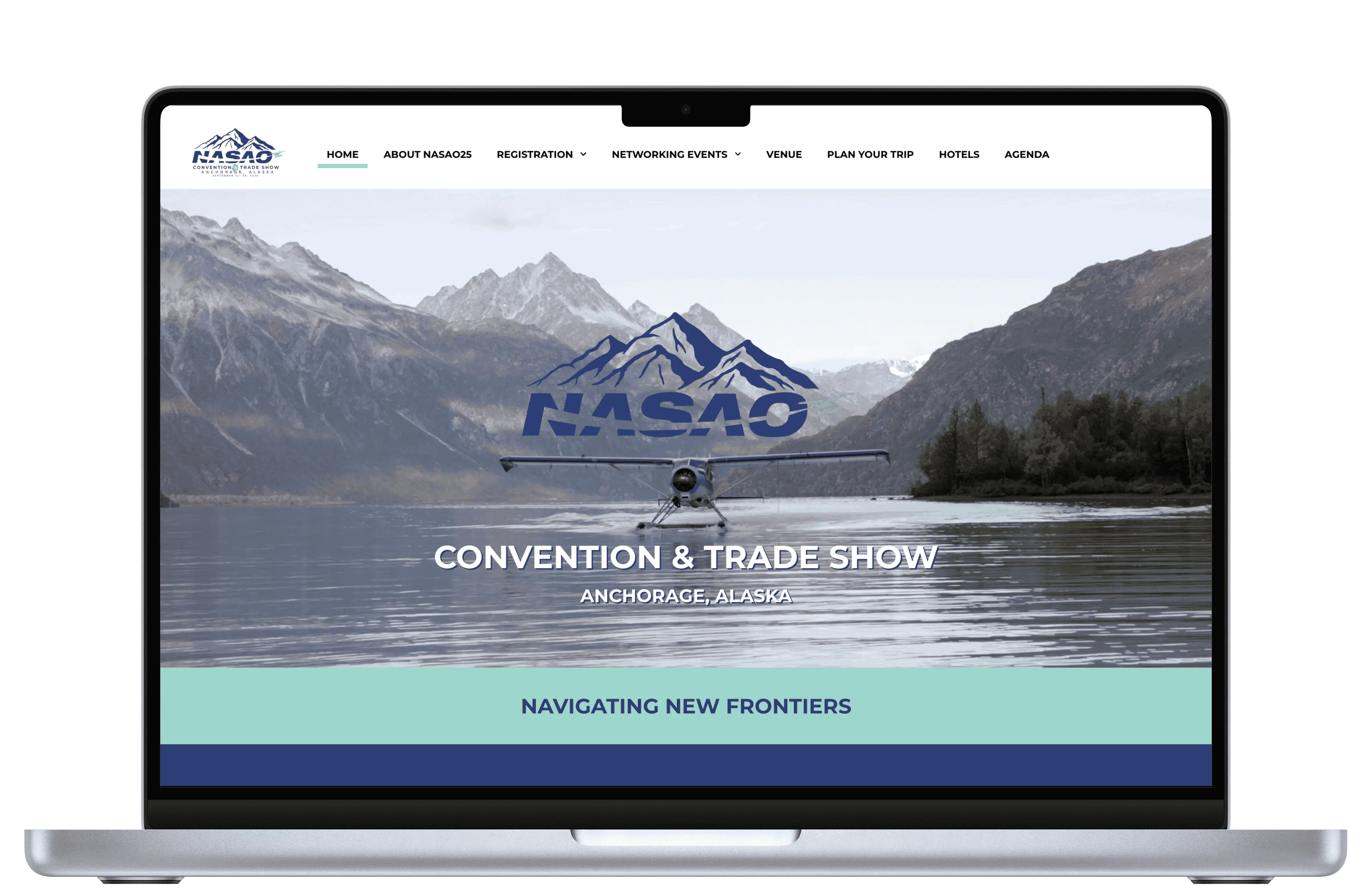 screenshot of NASAO's website by Pixel49